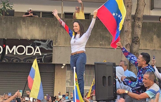 Oposição denuncia prisão de María Corina Machado na Venezuela