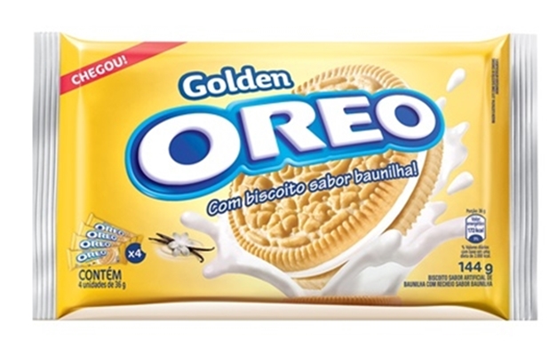 Oreo Golden com sabor de baunilha será lançado no Brasil