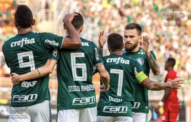 Palmeiras derrota o Internacional por 1 a 0 e ganha a primeira no Brasileirão