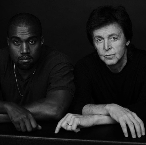 Paul McCartney grava participação em música de Kanye West