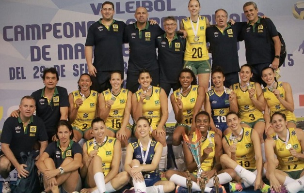 Pela 11ª vez consecutiva, Brasil é campeão do Sul-Americano de Vôlei Feminino