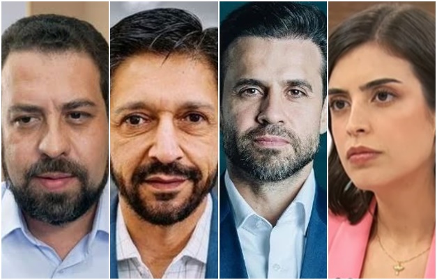 Pesquisa Atlas: Boulos tem 28,5%; Nunes, 21,8%; Marçal, 16,3%; Tabata, 12% e Datena, 9,5% em SP