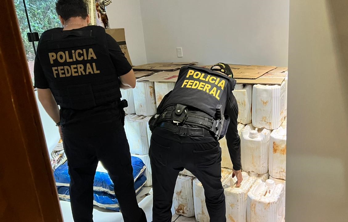 PF em Goiás deflagra operação para combater contrabando de agrotóxico