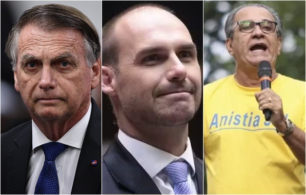 PF indicia Bolsonaro e Eduardo por coação e impõe restrições a Malafaia