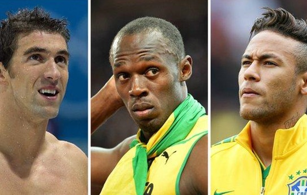 Phelps, Bolt e Neymar foram os atletas mais comentados no Twitter 