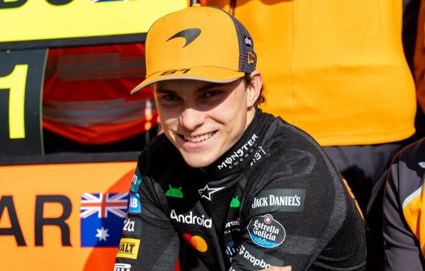 Piastri lidera 1º treino do GP da Bélgica de F-1