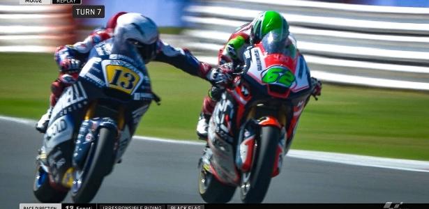 Piloto Romano Fenati é demitido após puxar freio de adversário na Moto2