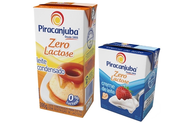 Piracanjuba lança creme de leite e leite condensado sem lactose