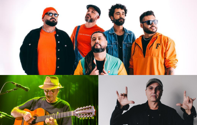 Pirenópolis terá shows gratuitos de Zeca Baleiro, Banda Maneva e Almir Sater