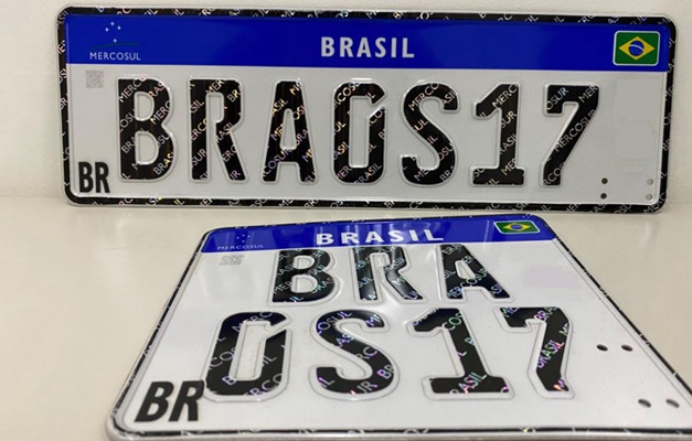 Placas com padrão do Mercosul entram em vigor em todo o país
