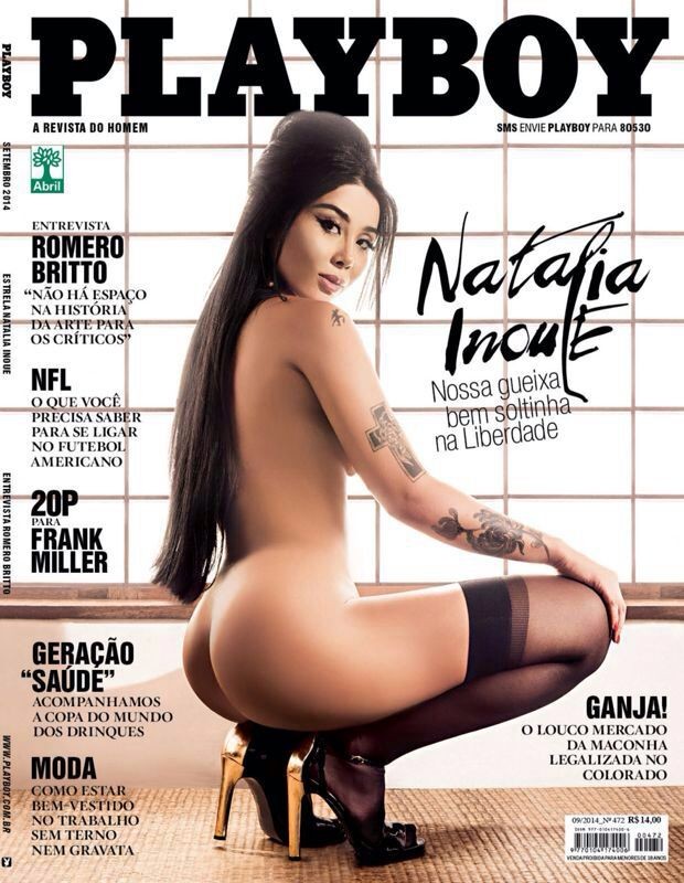 Playboy divulga capa de setembro com Natália Inoue