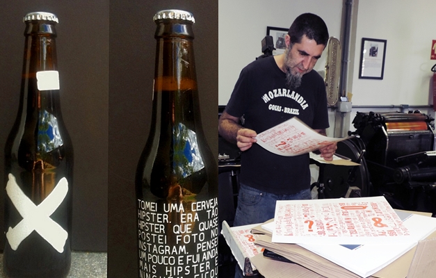 Plus Galeria lança livro e cerveja artesanal assinados por Oscar Fortunato