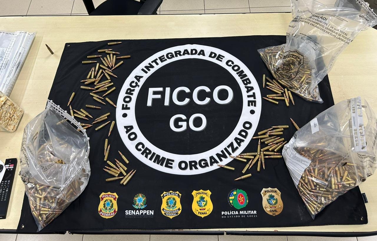 Polícia apreende mais de 1 mil munições de grupo criminoso em Trindade