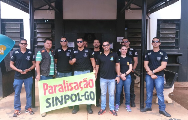 Polícia Civil faz paralisação de 24 horas em Goiás e em outros Estados
