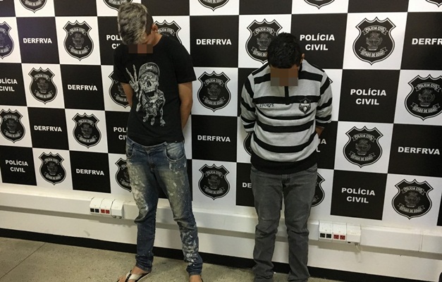 Polícia Civil prende grupo suspeito de roubar carros da Uber, em Goiânia