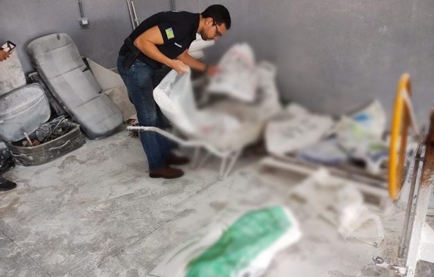 Polícia fecha fabricação ilegal de ração na Região Metropolitana de Goiânia