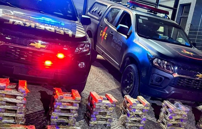 Polícia Federal apreende uma tonelada de maconha na zona rural de Acreúna