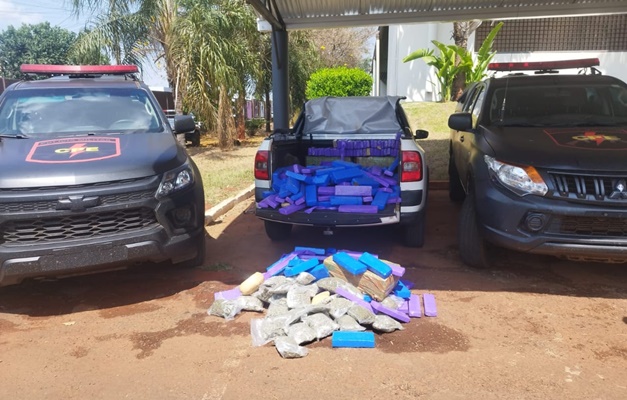 Polícia Federal prende duas pessoas por tráfico de drogas em Jataí