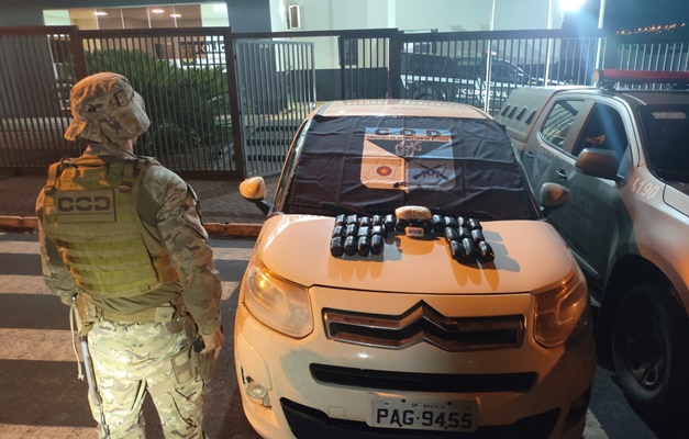 Polícia Militar apreende carga de haxixe avaliada em R$ 180 mil em Jataí