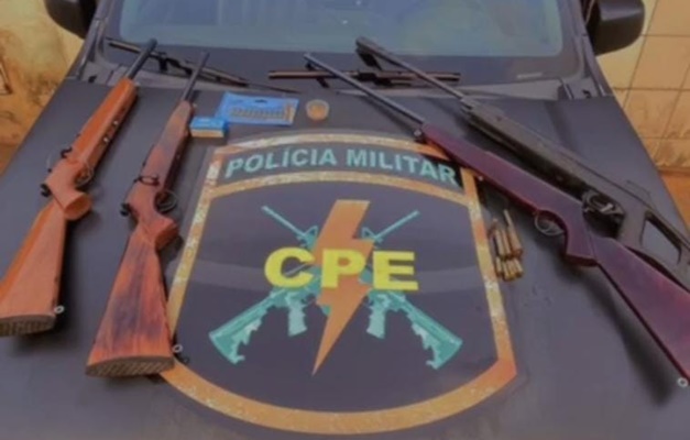 Polícia Militar fecha fábrica de armas clandestinas em Goiânia