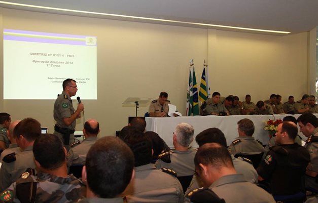 Polícia Militar monta esquema especial em Goiás para o dia de votação