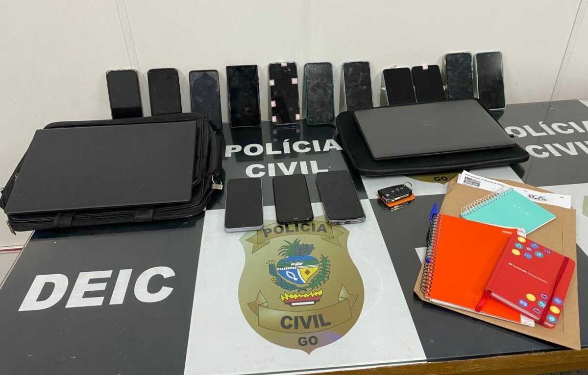 Polícia mira grupo de SP e impede golpe de R$ 41 mi contra banco de Goiânia