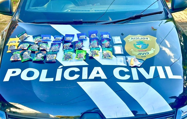 Polícia prende em Goiânia suspeito de vender drogas pelas redes sociais 