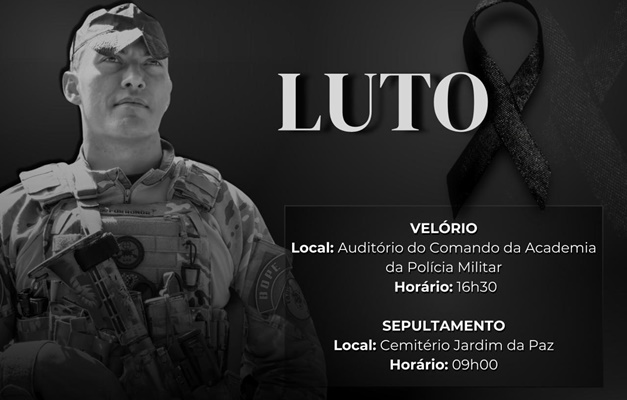 Policial morto por foragido é velado na Academia da PM em Goiânia