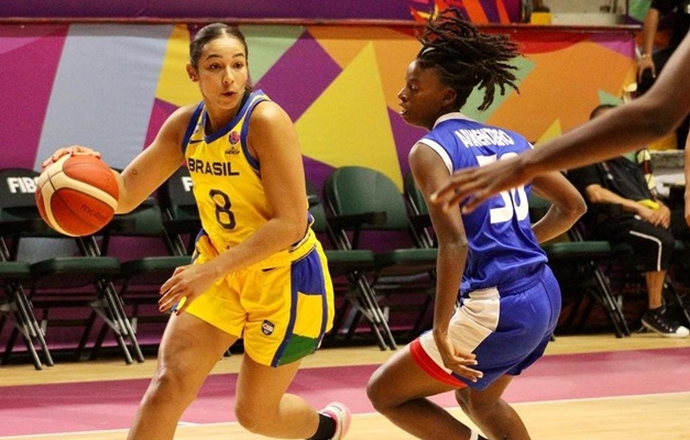 Por 92 a 53, Brasil estreia com vitória na Copa América de basquete feminino