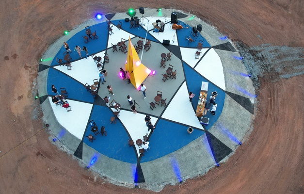 Praça das Artes é inaugurada em Aparecida de Goiânia 