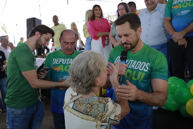 Praia do Sol é palco para programa Deputados Aqui em Minaçu