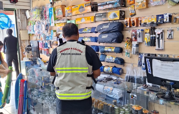 Preços de produtos de pesca e camping têm variação de até 275% em Goiânia