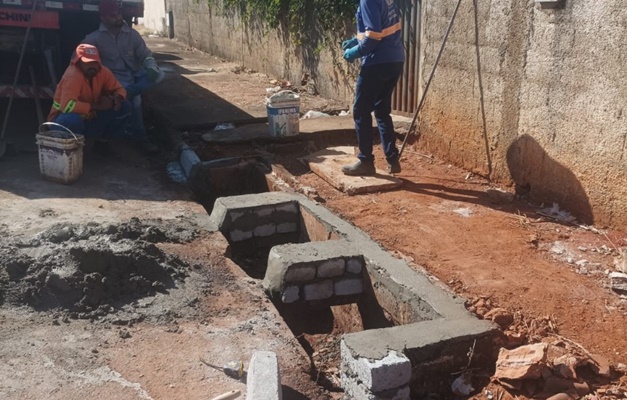 Prefeitura amplia sistema de drenagem no Setor Condomínio Shangry-lá