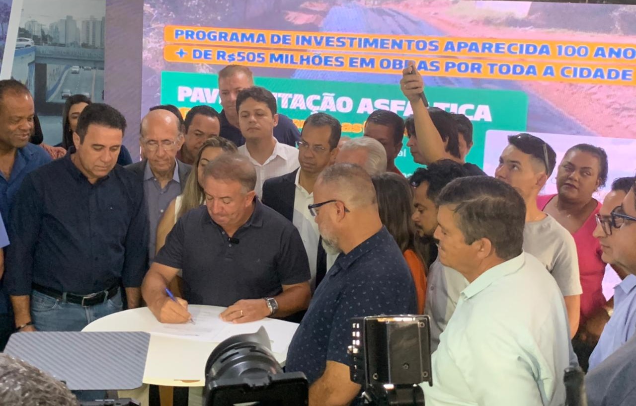Prefeitura de Aparecida de Goiânia investe R$ 505 milhões em obras na cidade