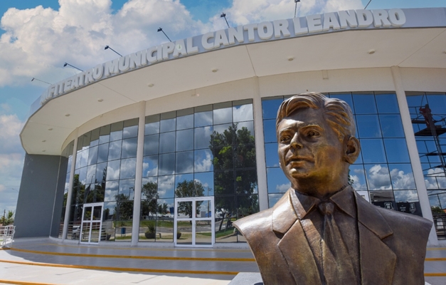 Prefeitura de Aparecida inaugura Anfiteatro Cantor Leandro nesta quinta (24)