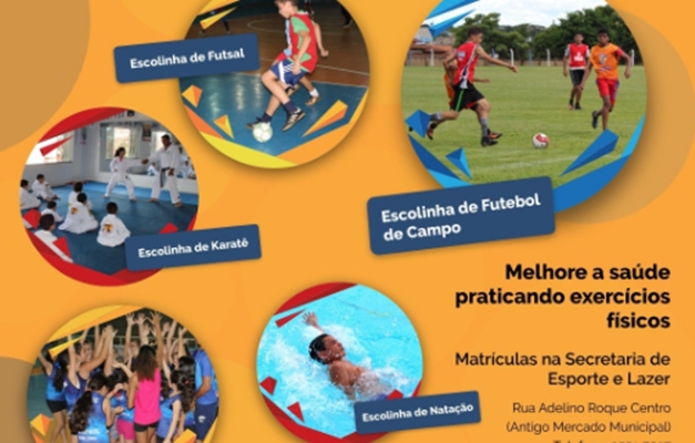 Prefeitura de Bela Vista de Goiás oferece aulas gratuitas de vôlei e natação