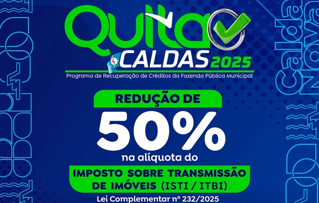 Prefeitura de Caldas Novas promove regularização de impostos