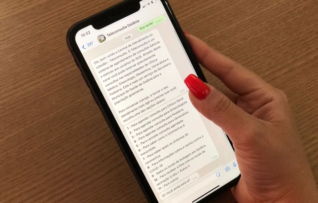 Prefeitura de Goiânia amplia agendamento de consultas via WhatsApp