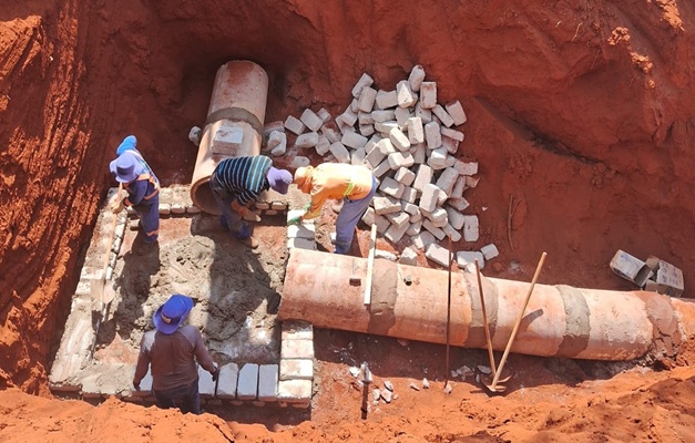 Prefeitura de Goiânia amplia rede de drenagem no Jardim Petrópolis