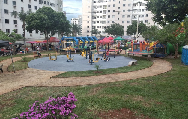 Prefeitura de Goiânia entrega revitalização da Praça Maria Sued Borges