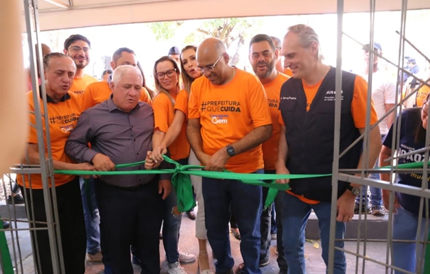 Prefeitura de Goiânia entrega unidade de saúde no Parque Atheneu