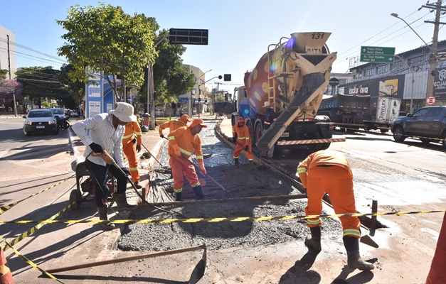 Prefeitura de Goiânia finaliza revitalização do asfalto da Avenida 85