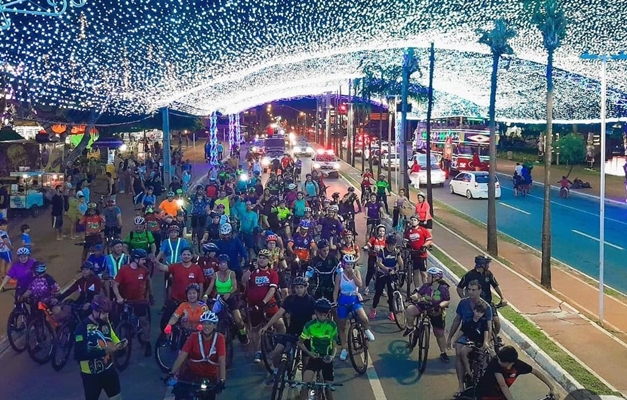 Prefeitura de Goiânia promove a 4ª edição do Pedal das Luzes