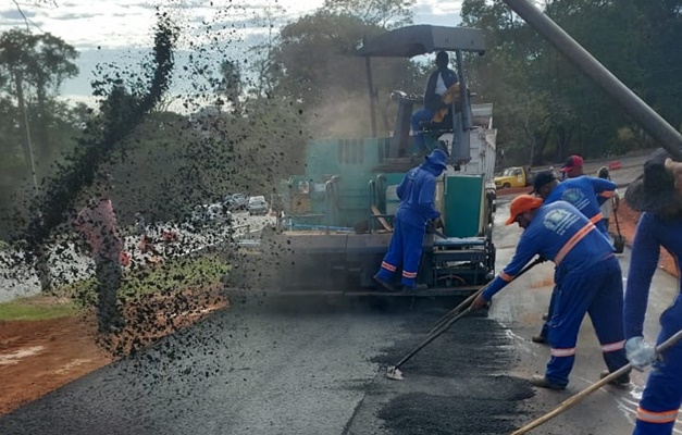 Prefeitura de Goiânia realiza obras viárias no Parque das Laranjeiras