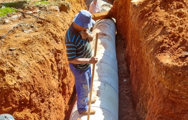 Prefeitura de Goiânia recupera galeria pluvial no Setor Pedro Ludovico