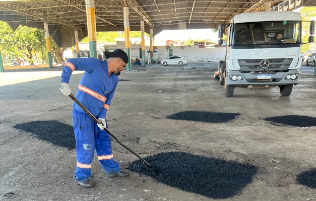 Prefeitura de Goiânia restaura pavimentação asfáltica do Cepal do Setor Sul