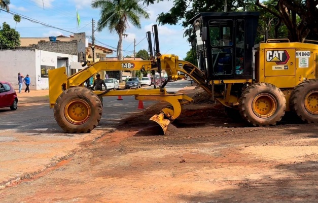 Prefeitura de Goiânia retoma obras nas avenidas Itália e Milão