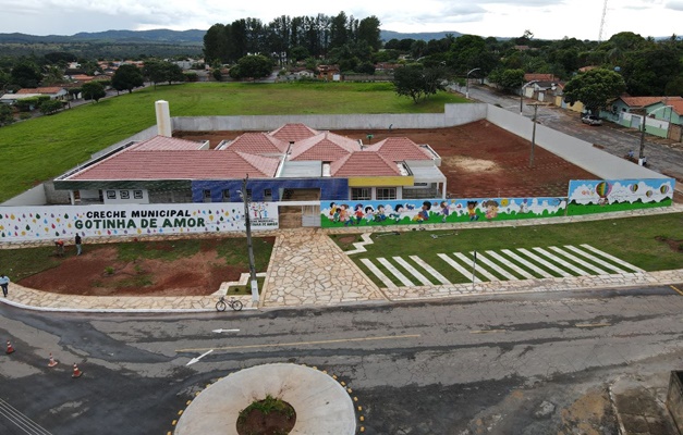 Prefeitura de Marzagão inaugura novo centro educacional infantil