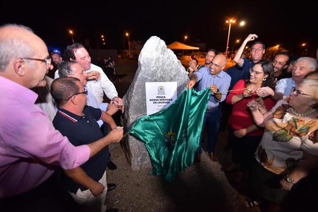 Prefeitura inaugura Praça Nossa Senhora de Lourdes, no Setor Jaó
