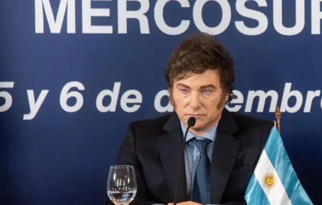 Presidente da Argentina, Javier Milei assume liderança do Mercosul 